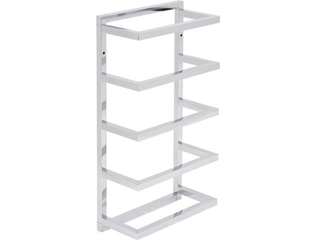 Toallero de metal plateado 31 x 57 cm BELIANI Cintra