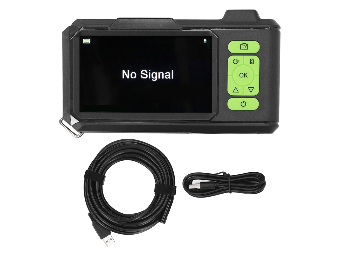 Cámara Endoscópica Industrial De 4,3 Pulgadas Ips 1080p Hd 10 M Con Luz Auxiliar Ip67