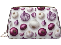 Neceser De Viaje Cuero Organizador Para Mujer Diseño Estampado Vacaciones