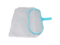 Red de malla fina verde para skimmer de piscina para una limpieza rápida