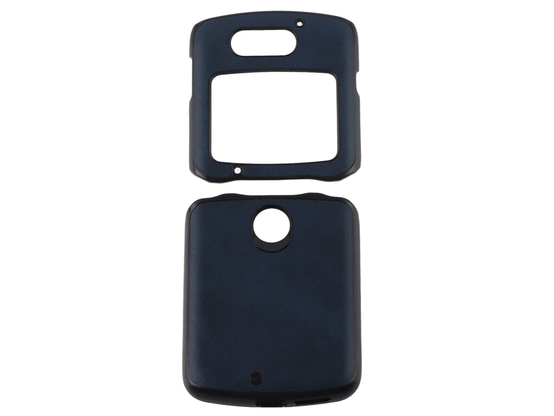 Capa De Couro Protetora Anti-impacto Para Razr 5g 2020 - Capa De Celular Elegante E Resistente