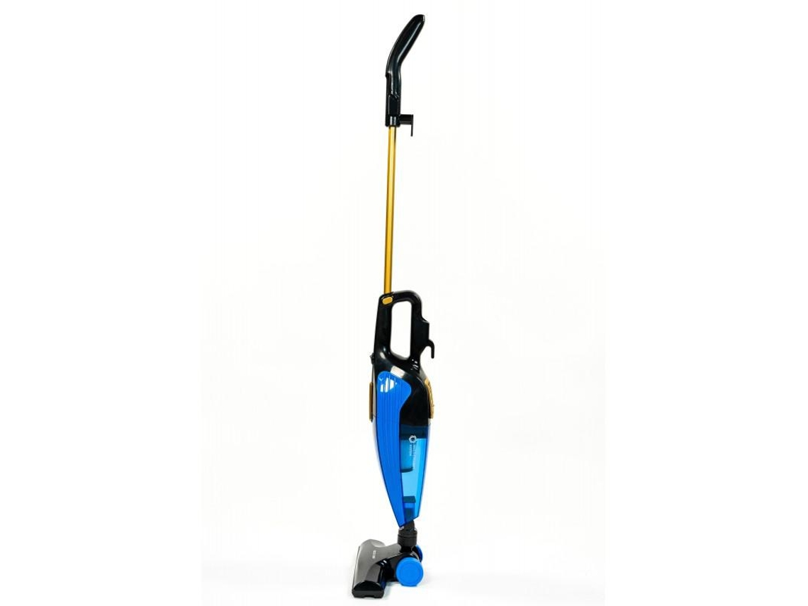 ECODE® Aspirador de Escoba Vertical. 5 Accesorios Multi Cyclonic (800 W Filtro HEPA + Active Carbon), Sin Bolsas, 2 en 1, Depósito 1.2 L, ECO-350