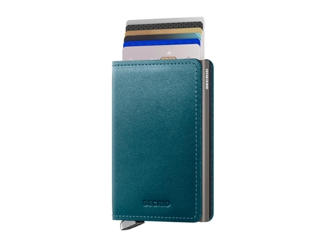 Cartera Fólio, Premium SECRID Slimwallet Dusk Verde