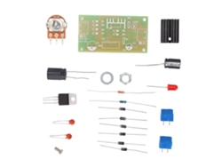 Kit De Fuente De Alimentación Ajustable Con Protección De Salida Y Entrada No Polarizada Lm317