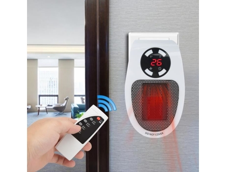 Calentador de ventilador portátil de mesa multifuncional Mini calentador eléctrico Control remoto CN 220-240V 500W