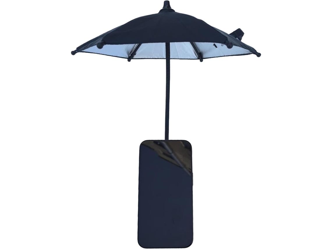 Paraguas Magnético Retráctil Para Teléfono, Parasol, Visera Antirreflejos Uv