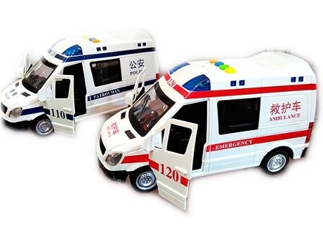 Coche IMPORTACION Ambulancia A Friccion (S+L) (Edad MÁÂÁÂÁÂÁ nima: 3 AÁÂÁÂÁÂÁ±os)