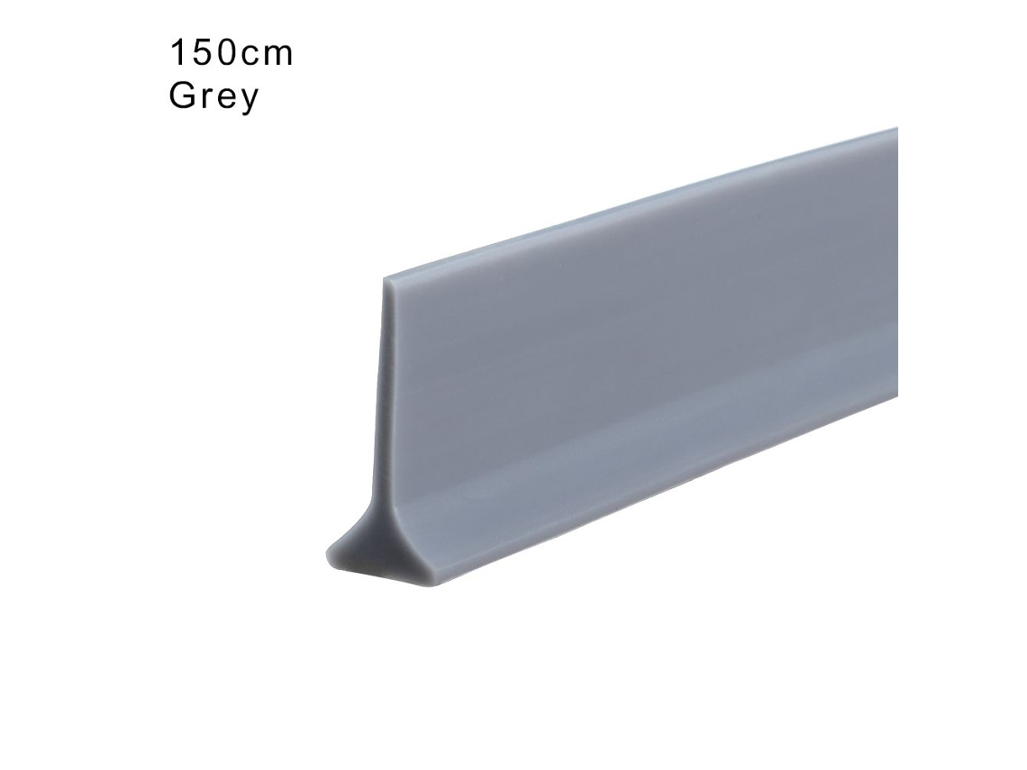 Tapón de agua Mordely, soporte para agua gris, 150 cm, color gris Jortmrd