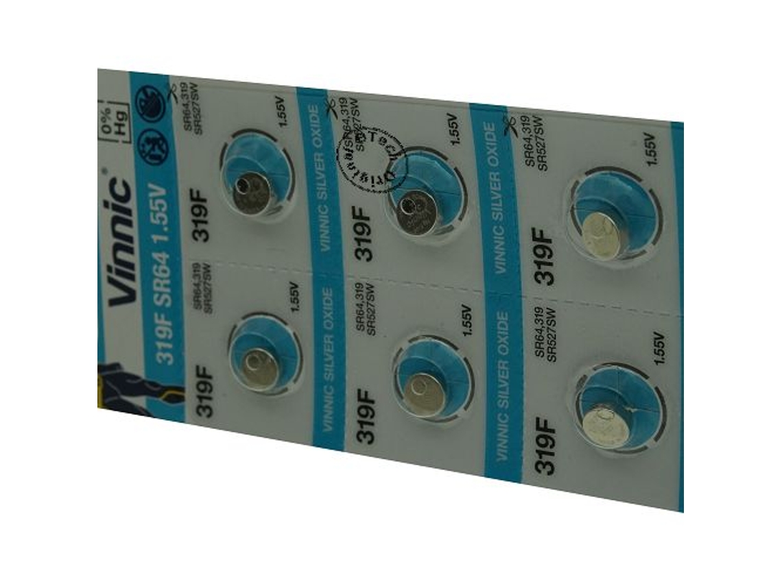 Juego de 10 Pilas OTECH Vinnic para ENERGIZER 319
