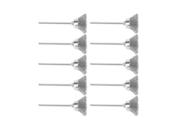 Juego De 10 Cepillos De Alambre De Acero Inoxidable Con Forma De Cuenco Para Limpiar Y Pulir Con Taladro Eléctrico.