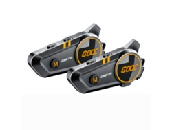 Auriculares inalámbricos Bluetooth 5.3 para casco, intercomunicador de 300 m para motocicleta, resistencia al agua IPX67, 1100 mA Vayotoy