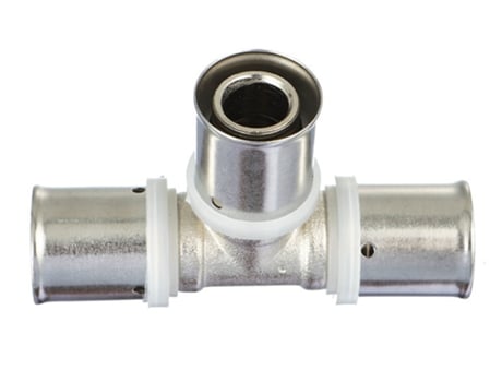 S Conector de manguera tipo T de metal resistente a alta presión