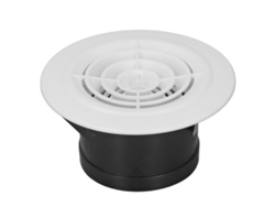 2026velora-tapa De Ventilación Redonda Giratoria Ajustable Para Baño Cocina 4 Pulgadas Plástico