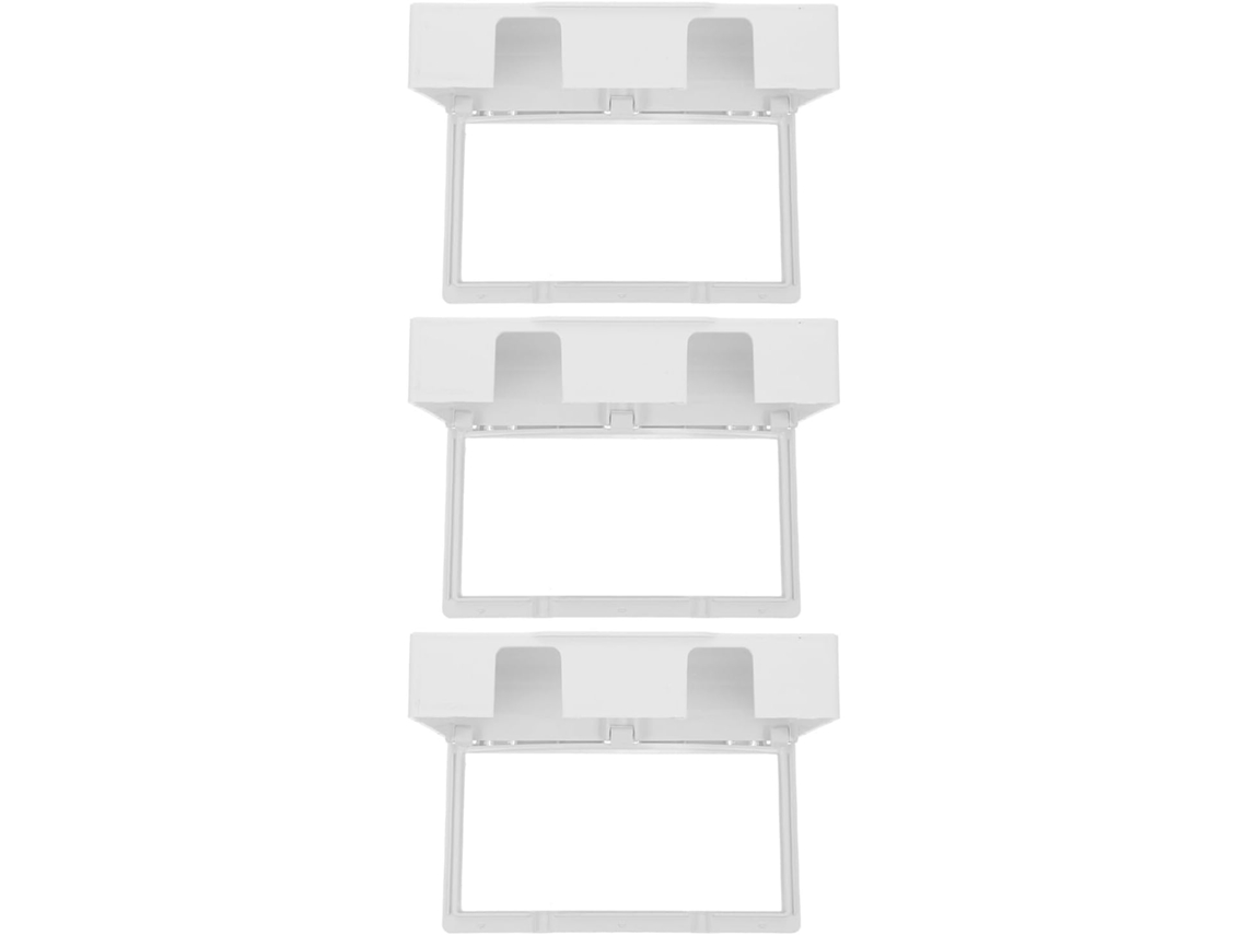 Juego de 3 protectores adhesivos impermeables para enchufes de pared exteriores, que protegen enchufes eléctricos dobles. SFUSHOS