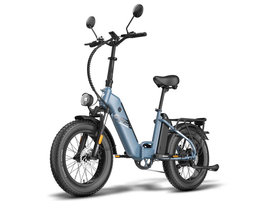 Bicicleta eléctrica Fafrees FF20 Polar City, motor de 500 W, dos baterías de 48 V y 24 Ah, neumáticos de 20 x 4,0 pulgadas.