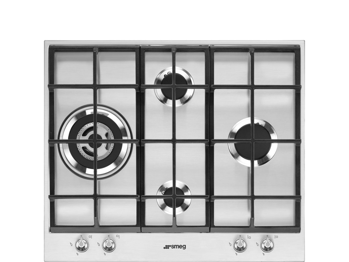 Placa de Gas SMEG PX164L (Gas - 62 cm - Inox)