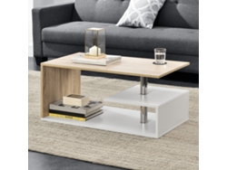 Mesa de Centro [EN.CASA] Salón  (Blanco - Tablero De Partículas - 90 x 50 x 41 cm)