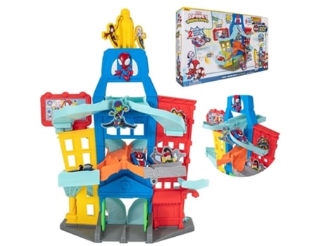 Spidey Track Set Amazing Metals City Track Set