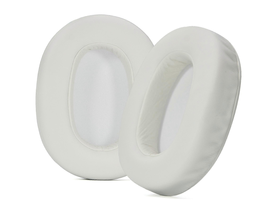 Un par de almohadillas de repuesto para auriculares Sony Ultra Wear WH-ULT900N con cancelación de ruido, blancas.