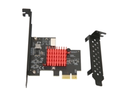 Placa De Expansão Usb3.2 Gen2 Front Type E 10gbps Asm3142 Pcie 3.0 2x Para Win8 Win10