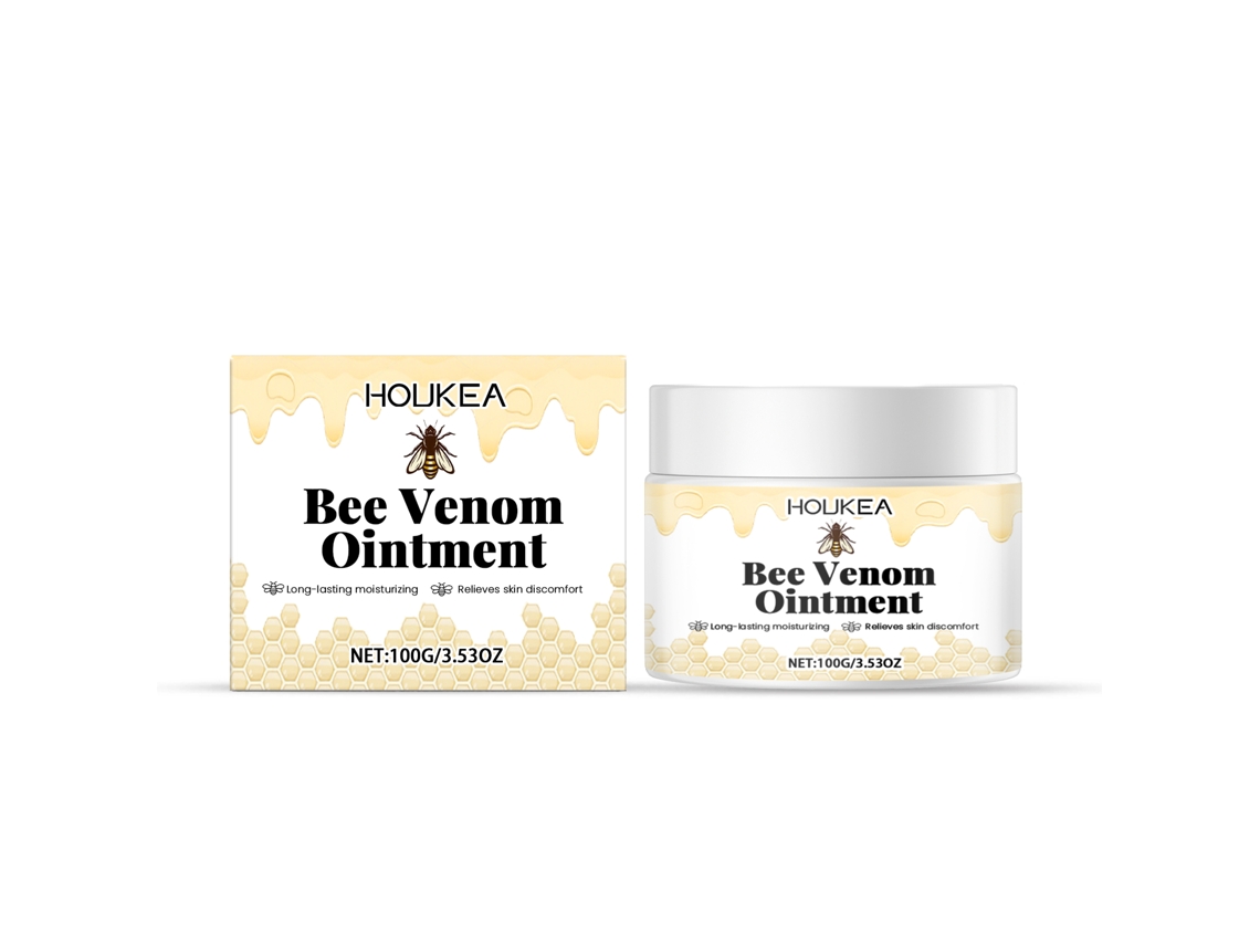 Crema para el cuidado de la piel con veneno de abeja