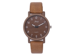 Reloj De Pulsera De Acero Inoxidable Para Mujer Con Espejo De Cristal Y Movimiento De Cuarzo Con Efecto Cielo Estrellado, Correa De Pu Dorada.