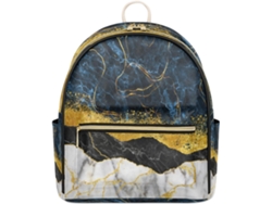 Mochila Tropicallife Piel Estampado Mármol Para Niñas Mujeres Niños Mochila Escolar Bolso Hombro Informal V