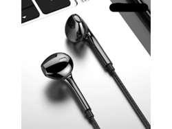 Auriculares con cable de cuatro núcleos SLOWMOOSE 3.5