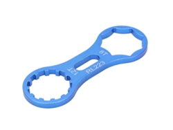 Llave para la tapa del codo del manillar delantero de bicicleta, herramienta para reparar y extraer el amortiguador XCM | Sin marca