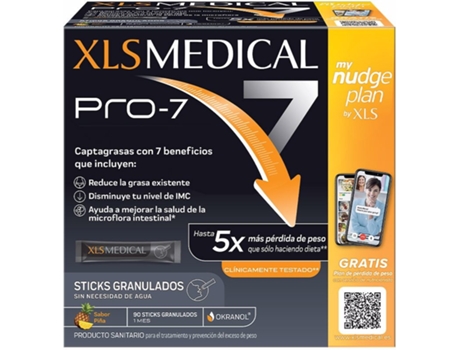 Complemento Alimentar XL - S MEDICAL Xls Medipro 7 Nudge 90 Sticks