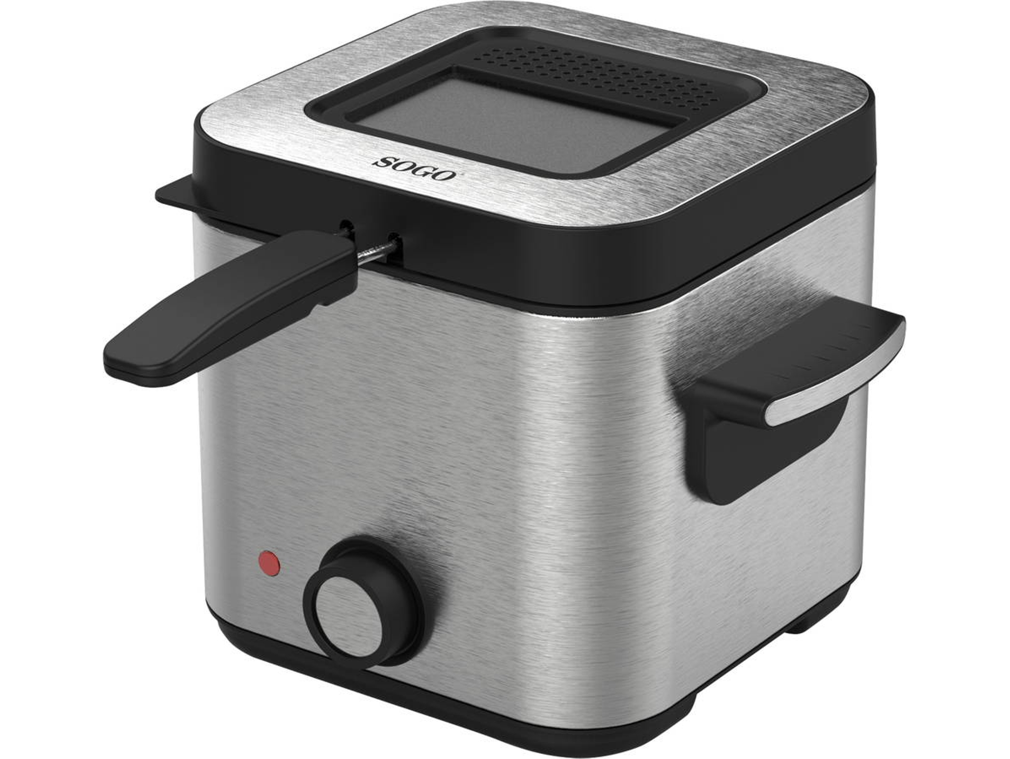 Freidora de Aceite SOGO FRE-SS-104 (1.5 kg - Inox)
