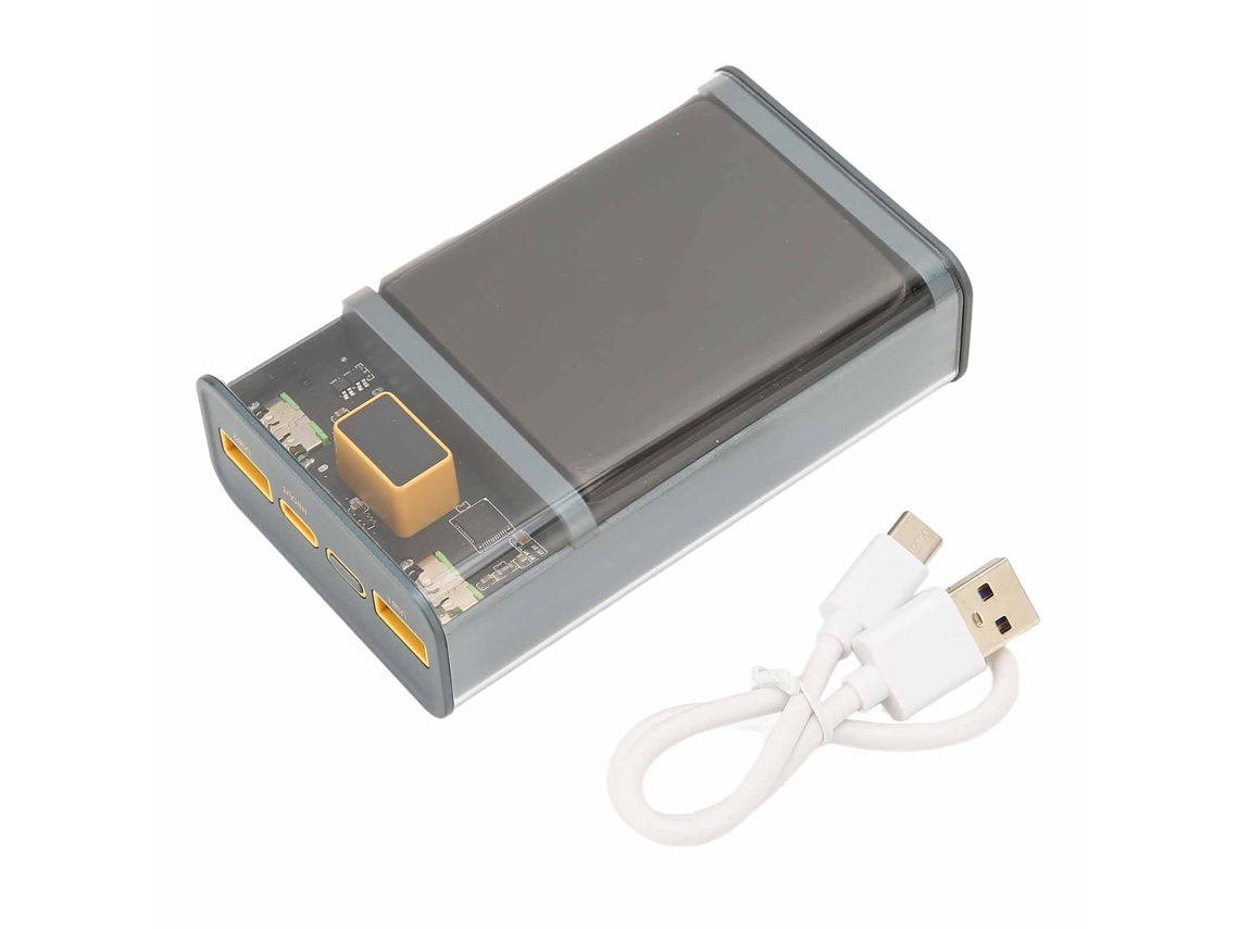 Cargador Portátil De 20000 Mah Pd20w Con Doble Puerto Usb, Sensor De Temperatura Ntc De 22,5 W, Batería Externa Inalámbrica Con Pantalla Led.