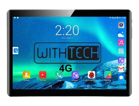 Tablet WITHTECH CIS Edison VI (10'' - 6 GB - 64 GB RAM - Wi-Fi+4G - Negro)