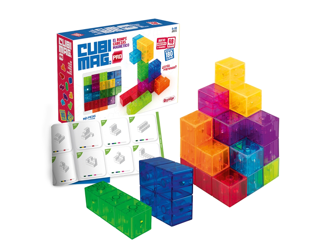 Cubo Mágico LUDILO Cubimag Pro (Edad mínima:6)