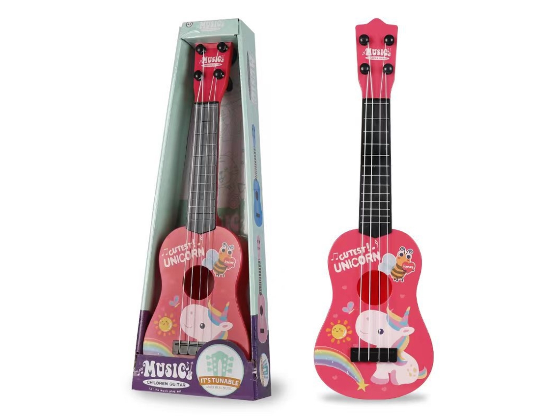 Mini ukelele clásico de 4 cuerdas para niños (pony) Eifson (16,4 pulgadas)