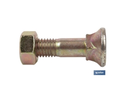 Din-608/934 C-8.8 M-10x60 Bicromatado Caja 100 Unid.