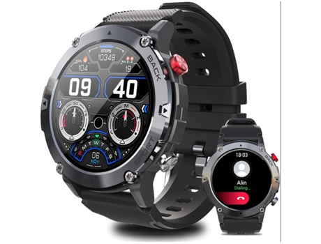 Smartwach C21 (Android e IOS - preto)