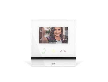 Sistema Videoportero Interno Compacto Telecomunicaciones 10 9Cm 4 3 Blanco