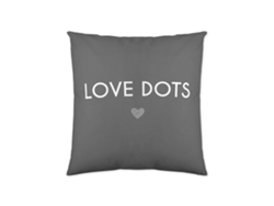 Almohada Decorativa POPCORN Love Dots (Algodón - 60 x 60 cm)