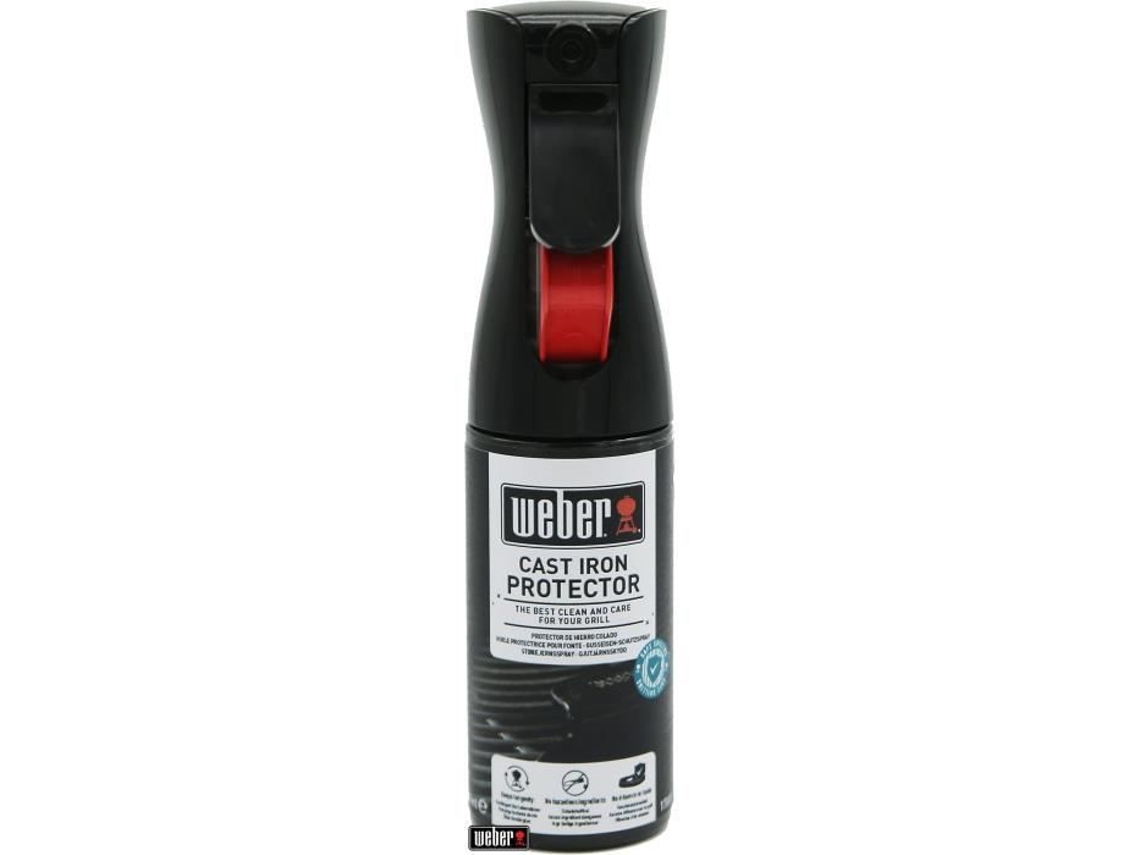 Weber WBR.17889 Spray Protettivo per Ghisa 200ml Nero