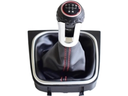 Manual De Piezas Automóviles 5 6 Pomo Palanca Cambios Balonmano Con Funda Para Golf A6 Vi Mk6 Gti Gtd R20