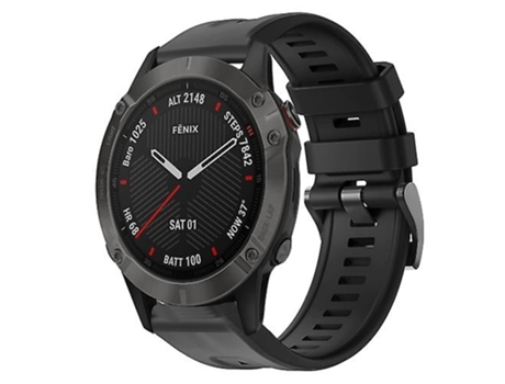 Paragarmin Fenix 6 Zafiro Gps Smartwatch Correa Negra VENISYMLIS