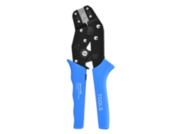 Herramienta De Crimpado Con Trinquete Y Pelacables Para Terminales Euro Awg 22-18 30-24, Acero Cromo-vanadio.