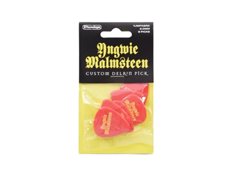 Dunlop yngwie malmsteen custom delrin pick 2.0mm (6)