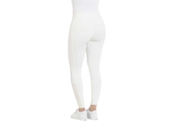 Calça de Montar com Assento de Silicone Brigitte Branco 34Equitheme