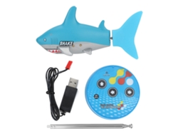 Ats-juguete De Control Remoto Animal Simulación Bonito En Botella Enlatsada, Regalo Para Niños, Color Azul Claro