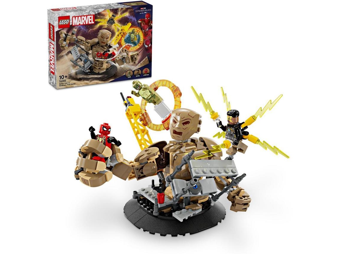 LEGO Marvel: Spider-Man vs. Sandman: A Batalha Final (347 peças)