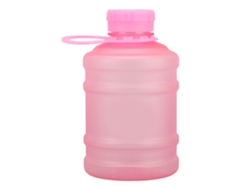 Botella De Agua Deportiva De 650 Ml Con Asa Portátil, Plástico Opaco, Bonita, A Prueba De Fugas, Rosa.