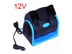 Ventilador De Aire Acondicionado Para Coche Turboalimentado, 12 V O 24 V, Azul -12 V