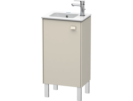 Mueble bajo lavabo DURAVIT Brioso de 42,0 x 28,9 cm 1 puerta con bisagra a la izquierda 1 balda de cristal para lavabo ME by Starck 072343
